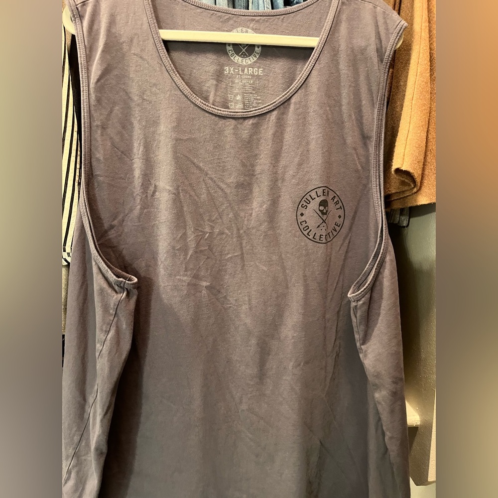 Sullen Collective Brown T-top 3X-Large